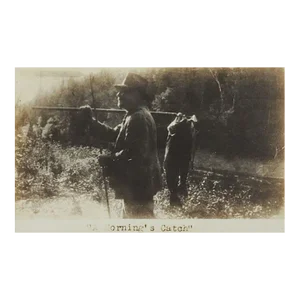 Vintage Fishing Photograph
