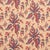 SAMPLE - Schumacher Apolline Botanical Fabric In Rouge & Bleu For Sale