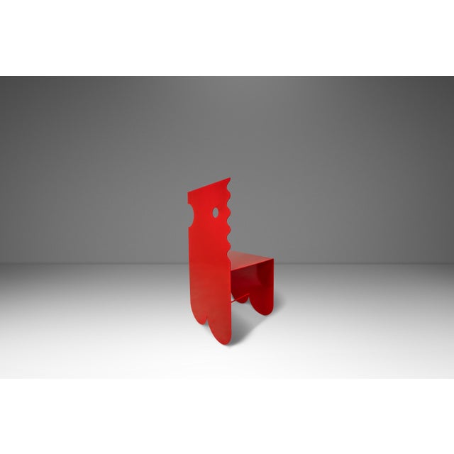 Postmodern Abstract "Pac" (Playful Accent Chair) by Mark Leblanc for Leblanc Studios, Usa, C. 2026 For Sale In Orlando - Image 6 of 18