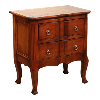 Henry Venables French Country Style Oak Nightstand For Sale