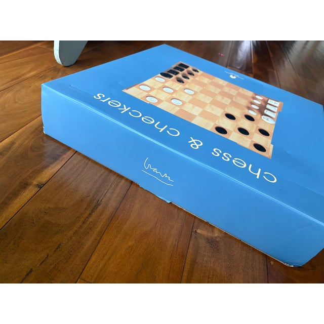 This Michael Graves chess and checkers set is a rare collectors piece with beautiful modern design and heavy fabulous...