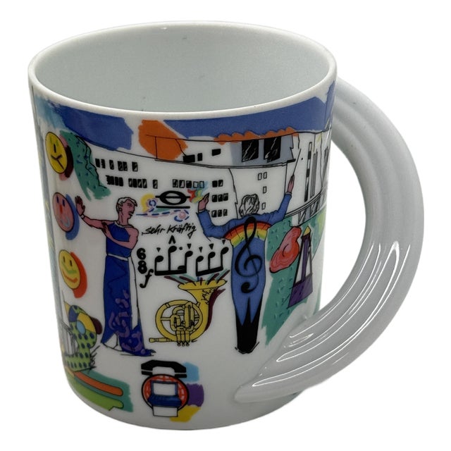 Cupola City Cup Series No. 38 Essen by Rüdiger Eschert and Mario Bellini for Rosenthal Studio Line, 1990s For Sale