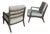 Mid-Century Modern Carlo De Carli Italian Lounge Chairs Restored For Sale