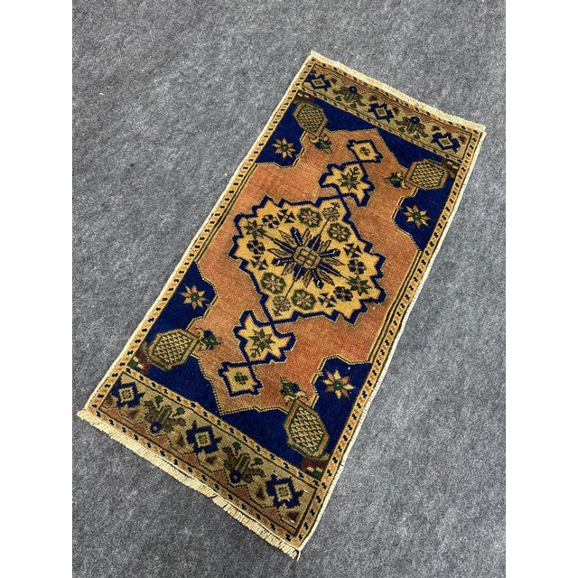 Early 21st Century Turkish Yastik Rug 1'4" x 2'10" For Sale - Image 5 of 5