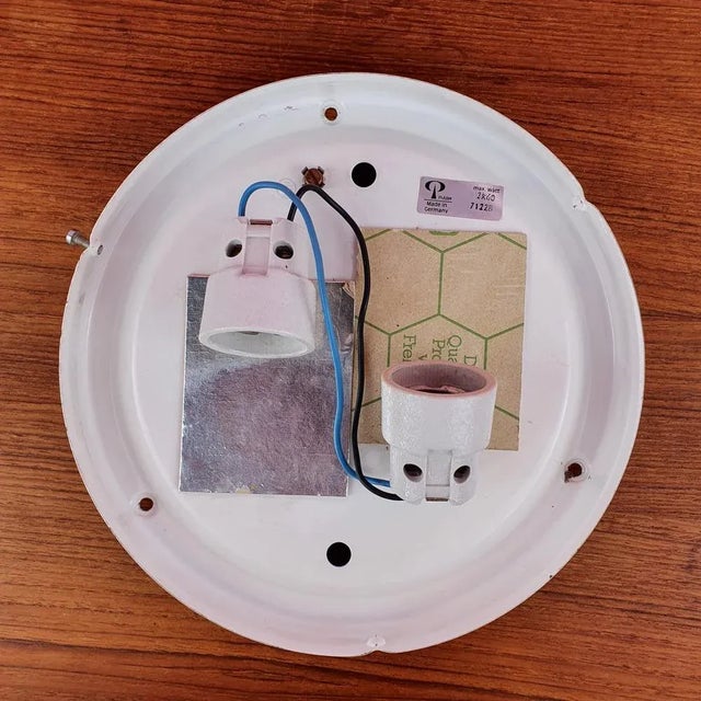 1960s Zebra Mushroom Lamp from Peill & Putzler, Germany, 1960s For Sale - Image 5 of 10