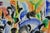 Françoise Galle, Abstract Genre Scene, 1940, Pastel on Paper For Sale - Image 4 of 6
