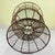 Antique French Large Pedestal Urn Hand Made Black Twisted Wire Basket, Late 19th For Sale - Image 12 of 12