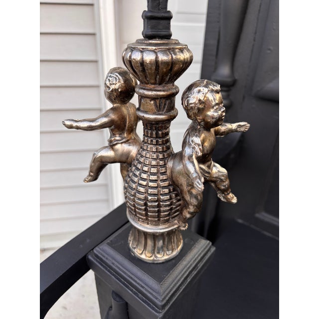 Grand 19th-Century Gothic Revival Matte Onyx Gilt Oak Hall Tree. Quantity 1 For Sale - Image 12 of 12