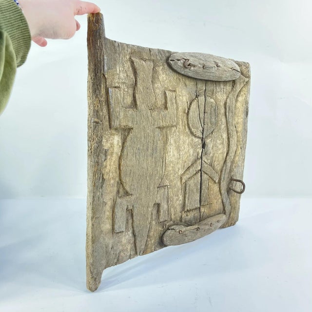 African Early 20th Century Dogon Granary Door Mali For Sale - Image 3 of 8