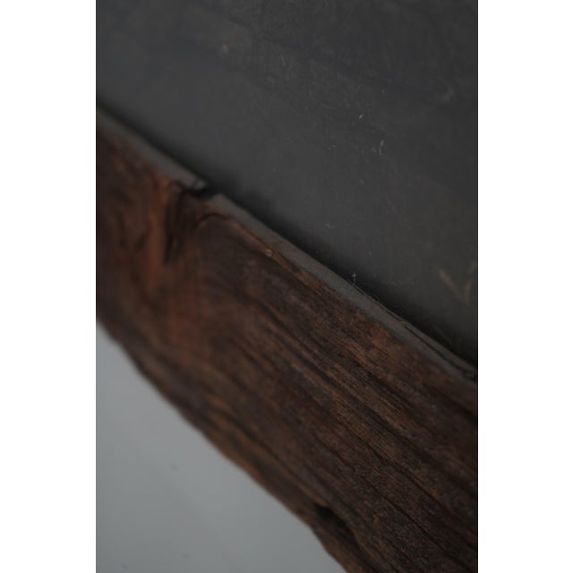 Andrew Wyeth Winter Print ‘Outpost’ in Barnwood Frame For Sale - Image 9 of 11