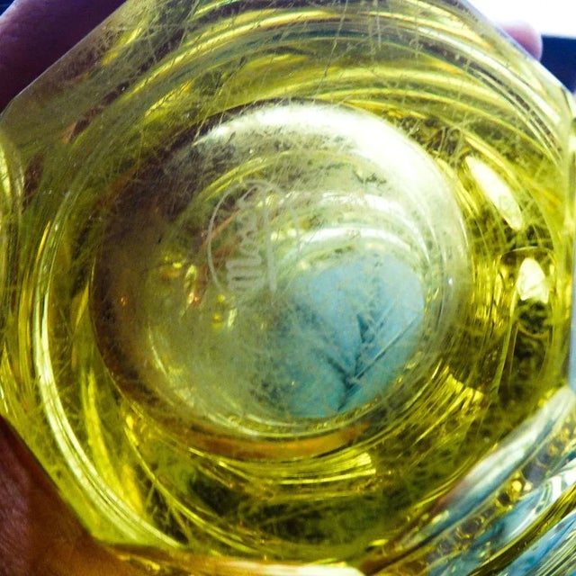 Glass Art Deco Vase from Moser, Czechoslovakia, 1930s For Sale - Image 7 of 10