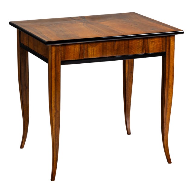 Biedermeier Walnut Table, 1820s For Sale