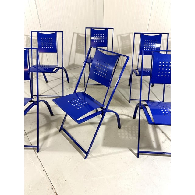Vintage Sinus Dining Chairs by Karl Friedrich Förster for KFF, 1980s, Set of 6 For Sale - Image 13 of 18