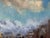 Blue Contemporary British Oil by Listed Artist “Winter on Exeter Quay”, Framed For Sale - Image 8 of 9