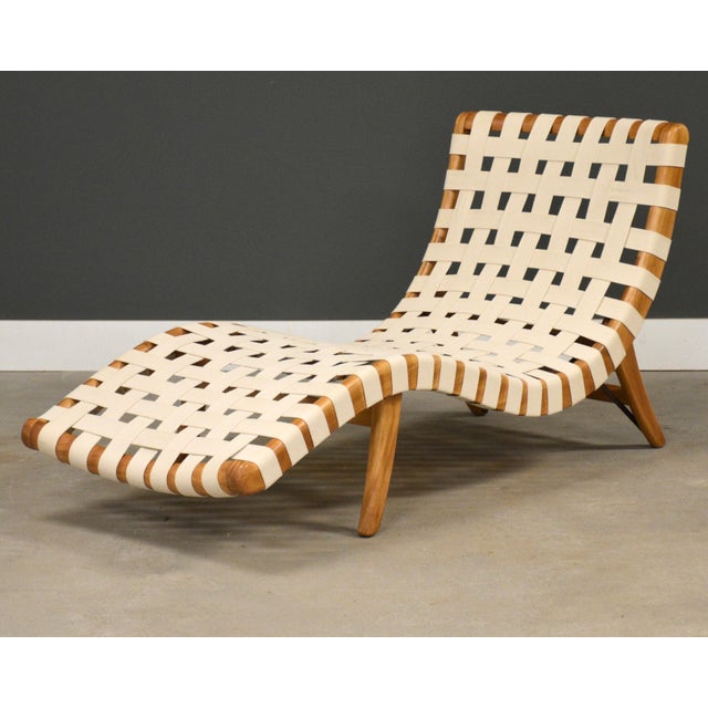 Wood 1940’s Extremely Rare Alacran Chaise Lounge Chair For Sale - Image 7 of 12