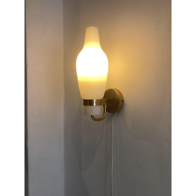 Metal Vintage Swedish Wall Lamp from Ask Belysninger, 1950 For Sale - Image 7 of 7