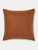 Wool Cushion with Saddle Stitch Edge by Villa Como For Sale - Image 4 of 4