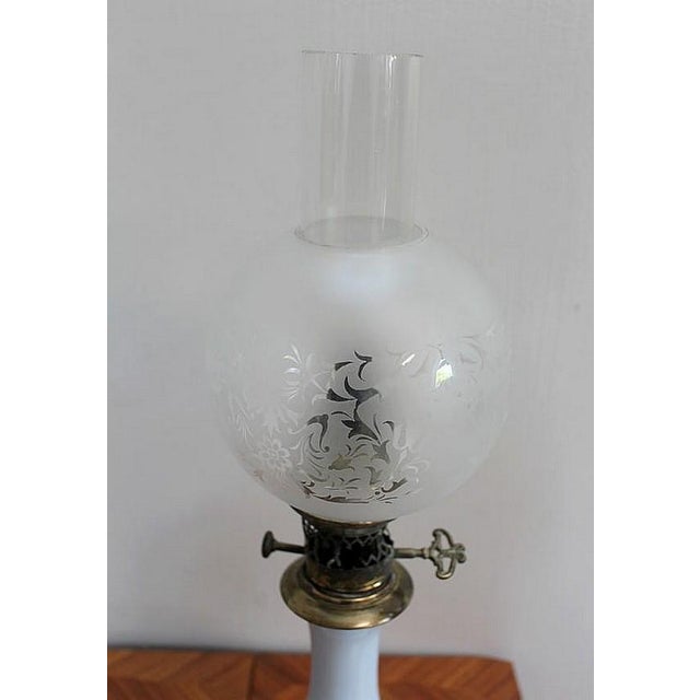 19th Century Oil Lamps, Set of 2 For Sale - Image 11 of 14