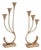 Triple Taper Candle Holder (Set of 2) For Sale