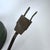 1950s Mid Century Modern Italian Tole Floral Table Lamp For Sale - Image 9 of 14