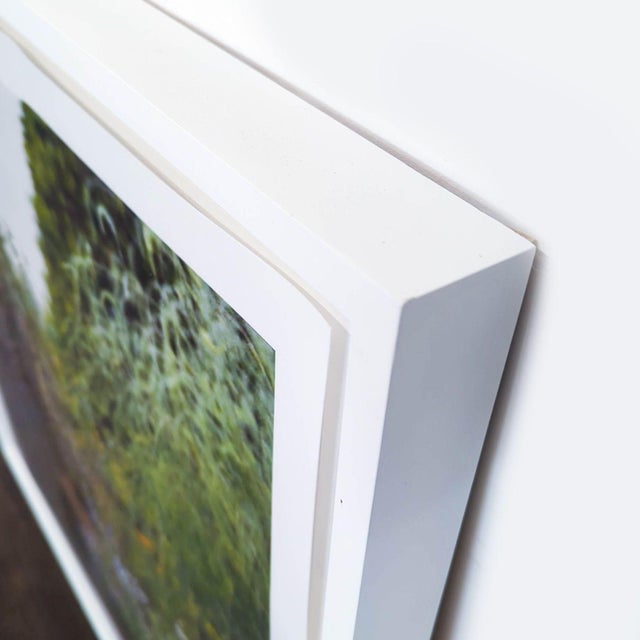 Contemporary Kimberley Carr Harmon Photography Framed Garden Pathway Print For Sale - Image 3 of 3