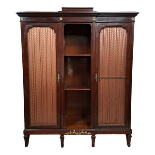 Louis XVI Style Bookcase in Mahogany, Paris, France For Sale