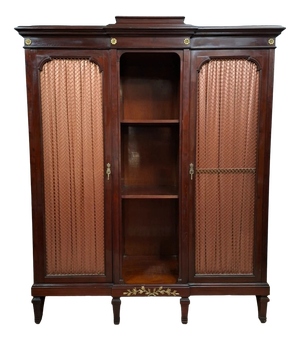 Louis XVI Style Bookcase in Mahogany, Paris, France