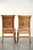 Sheepskin Dining Chairs in Warm Cognac Color with Decorative Nails, Set of 6 For Sale - Image 9 of 18