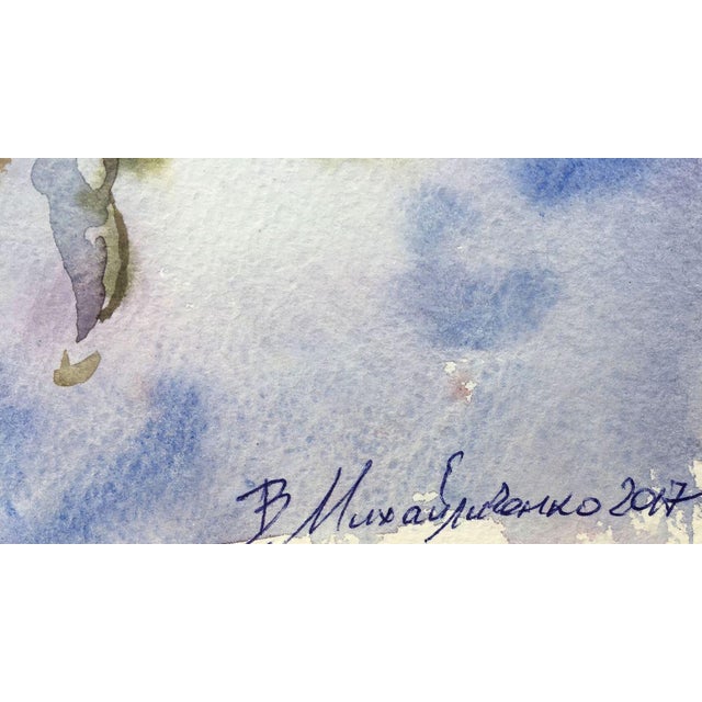 Watercolor Painting Rowan Viktor Mikhailichenko For Sale - Image 6 of 7