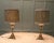 Antique French Gothic Brass Table Lamps, 1900, Set of 2 For Sale - Image 3 of 10