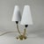 Double Arm Brass Table Lamp, Sweden, 1950s For Sale - Image 6 of 16