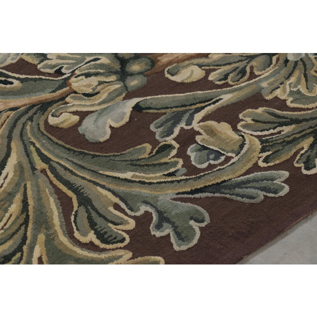 2010s Rug & Kilim’s Armorial Tudor Style Rug in Black, With Beige, Blue and Gold Tones For Sale - Image 5 of 9