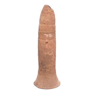 Bura Terracotta Spirit Vessel, C. 1900 For Sale