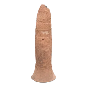 Bura Terracotta Spirit Vessel, C. 1900