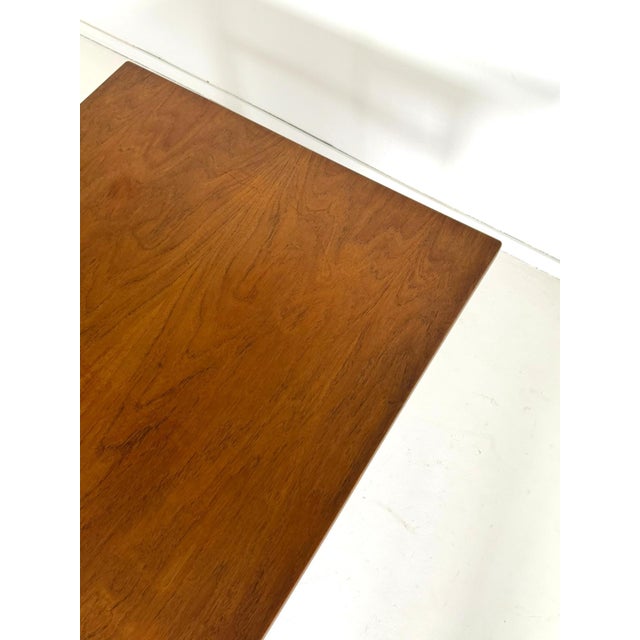 Wood Large Dining Table in Teak, 1960s For Sale - Image 7 of 8