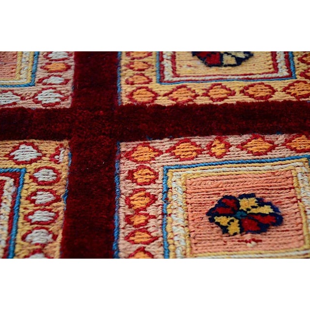 Textile Sirjan Kelim Rug, 2000s For Sale - Image 7 of 8