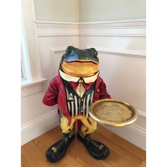 Frog Butler Drinks Table Tray Chairish
