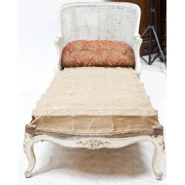 Louis XV Chaise Lounge, 18th Century For Sale - Image 6 of 7