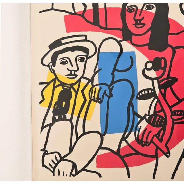 Lithograph "The Couple" by Fernand Léger, 1955 For Sale - Image 4 of 7