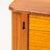 Vintage MCM Teak Wall Cabinet Kalmar Small Tambour Sliding Door Shelf Made in Thailand For Sale - Image 10 of 13