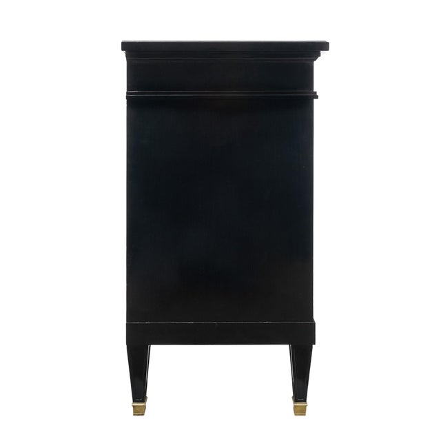 Directoire Style Ebonized French Buffet For Sale - Image 9 of 9