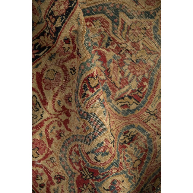 1910s Antique Kerman Rug - 4'1" x 6'11" For Sale - Image 5 of 10