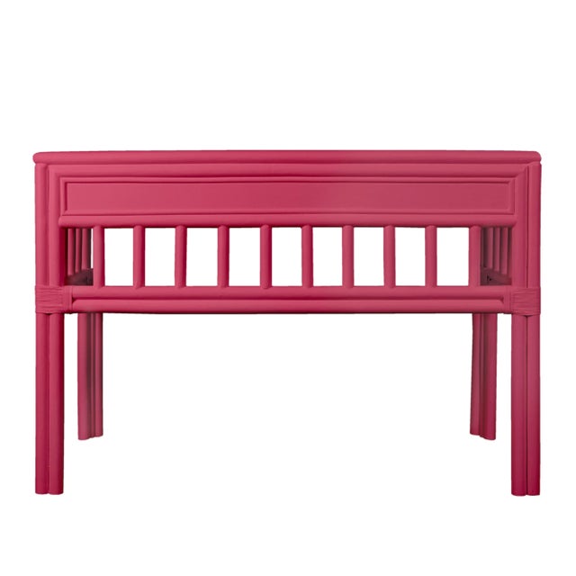 Hot Pink Colony Desk, Hot Pink For Sale - Image 8 of 9