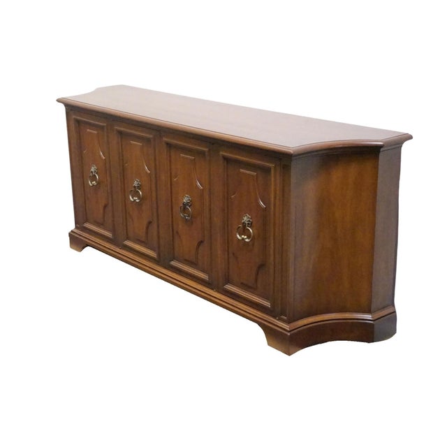HERITAGE FURNITURE Solid Cherry Italian Neoclassical Style 76" Buffet Sideboard 14-352-30 32" High 76" Wide 19.5" Deep We...