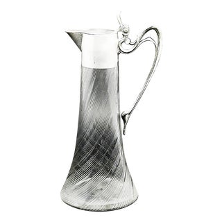 20th Century Wine Jug from Roman Plewkiewic, Warsaw, Poland, 1890s For Sale