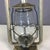 Vintage rustic metal railroad or barn lantern by Dietz. Marked Dietz Blizzard Hy-Lo.