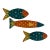 1990s Set of 3 Fish Pillows For Sale