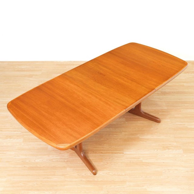 1970s Danish Extending Dining Table by Am Mobler For Sale - Image 9 of 10