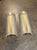 Modern Pair of Murano Ribbed Wall Sconces For Sale - Image 3 of 6