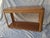 Postmodern Postmodern 2-Tiered Oak Console / SofaTable For Sale - Image 3 of 12